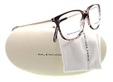 Eyeglasses Balenciaga 0108 08I8 Brown Striped Gold Red