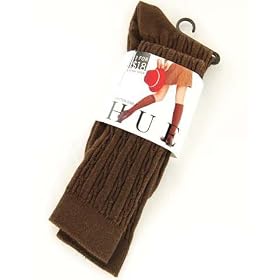 Hue Women's 3-Pack Cotton Cable Knee Socks