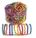 Lot bracelets fluo tressés x 144 32382 kermesse Bijoux kermesse
