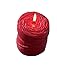 Tag Alpine Holiday Red Spool Shaped Christmas Candle, Mulled Cider Scent
