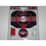 ST. LOUIS CARDINALS 12 X 9 Basketball SOFTEE HOOP SET (Includes 4 Team Softee Ball)