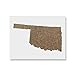Oklahoma State Stencil Template - Reusable Stencil with Multiple Sizes Available