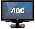 Aoc 931 SWL 46,9 cm (18,5 Zoll) Widescreen, 16:9 TFT Monitor analog (Kontrastverh&auml;ltnis 10000:1, Reaktionszeit 5ms) schwarz