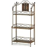 Rustic Baker`s Rack Shelf