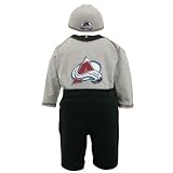 Reebok Colorado Avalanche Newborn Face Off 3-Piece Set