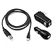 3 pcs USB ActiveSync Charger Kit for AT&T Cingular HTC Tilt 8925 TyTN II Kaiser / TyTN 8525 Hermes / 8125 / PPC6700 / Mogul XV6800 PPC6800 / T-Mobile Wing Herald Pocket PC Phone