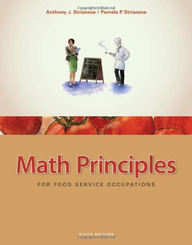 Textbook - Math Principles for Food Service Occupations
