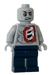 Zombie "Al" - LEGO Compatible Minifigure
