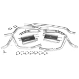 Dynomax 17375 Ultra-Flo SS Aluminized Steel Cat-Back Exhaust System by Dynomax