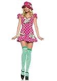 3Pc Strawberry Shortcake Raspberry Girl Sexy Holiday Party Costume