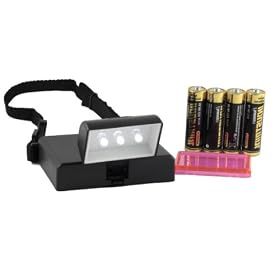 Beam N Read LED 3 Hands Free Travel Reading Light; for Kindle, Power Outages & More; Batteries Last 120 Hours