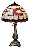 Cincinnati Reds Basball Logo Tiffany Table Lamp