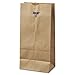 AJM Packaging Natural Kraft Grocery Bag - 500 per case.