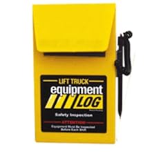 IWI 70-1062 Lift Truck Log for Electric Counterbalance