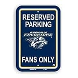 Nashville Predators Sports Team Parking Sign