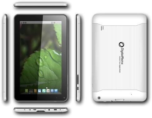 Digital Reins 9" Inch Google Android 4.4 (Kit Kat) Tablet PC with Dual Core Processor, Dual Cameras and Bluetooth