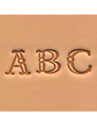 Home Improvement: Craftool Fancy Alphabet Stamp Set 3/8" 4907-00 by Tandy Leather - Leather Tools
