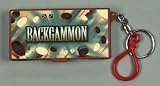 Backgammon Keychain