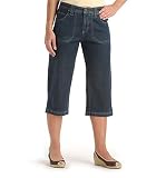 Lee Jeans Women's Plus Comfort Waist Surplus Capri