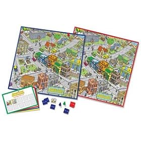 Cross-Town Coordinates* Graphing Game