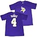 Minnesota Vikings Brett Favre Name & Number Men's T-Shirt