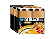 Duracell Plus Batteries 9V 4 Pack