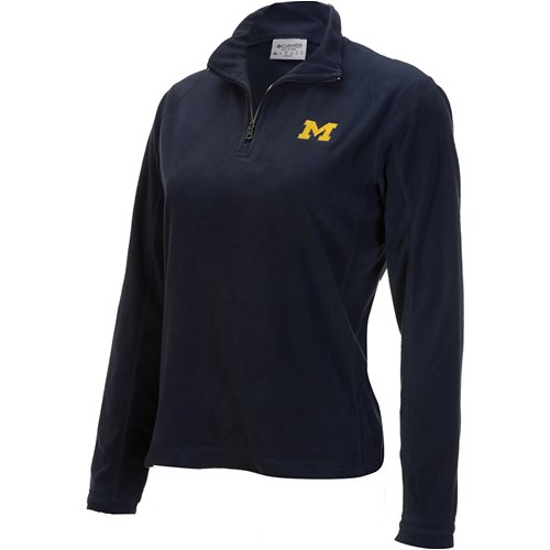 Columbia Michigan Wolverines Women's Half Zip