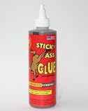 Sticky Ass Glue SAG8OZ Waterproof Stubbornly Strong Glue, 8-Ounce