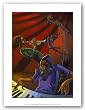 Jazz Trio (mini) by Justin Bua 9.5"x11.875" Art Print Poster African-American