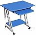Blue Colour Kids MDF Computer Homework Workstation Desk