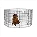 Exercise Pen with Door in Black Finish Size: 48" H (X-Large),$74.99