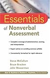  : Essentials of Nonverbal Assessment (Essentials of Psychological Assessment Series)