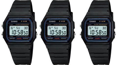 Casio #F91W-1 Men's Special Package Deal (3 Classic Chronograph Alarm Watches) Casio #F91W-1 Men's Special Package Deal (3 Classic Chronograph Alarm Watches)