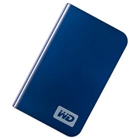 Western Digital My Passport Essential 320GB USB Portable Hard Drive -Intense Blue