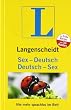 Langenscheidt Sex-Deutsch/Deutsch-Sex: Nie mehr sprachlos im Bett