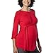 Merona® Maternity 3/4-Sleeve Belted Fashion Top - Red-visli Cheap Deals