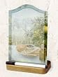 Memo Board ~ Tuscan Table ~ dry-erase glass board ~ with marker ~ code 301