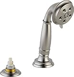Delta Faucet RP72767SSLHP Cassidy Roman Tub Hand Shower with Transfer Valve, Stainless [並行輸入品]