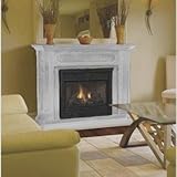 IMAGE OF Monessen Chesapeake 24 Inch Natural Gas Vent Free Fireplace System With Unfinished Mantel