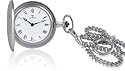 Catorex Men's La Pautele Designed Brass Cover White Dial Pocket Watch