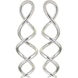 Pair of Stainless Steel Caduceus: 10g