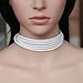 Akak Store Newest Summer Simple Fashion White Six-layer Chenille Choker Necklace for Women Girls