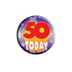Geburtstags Button 50