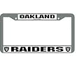 Oakland Raiders NFL Chrome License Plate Frame Oakland Raiders NFL Chrome License Plate Frame