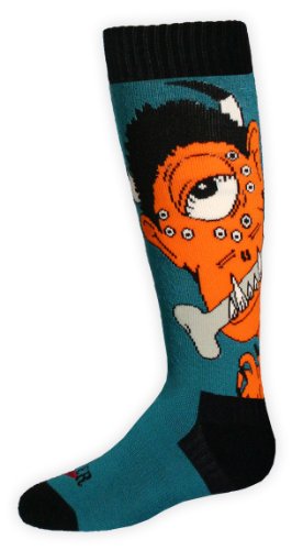 Hot Chillys Boy's Monster Medium Cushion Sock