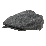 New Wool Blend Ivy Cap-Charcoal W12S63D
