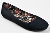 Soda AFAR Casual Fashion Round Toe Linen Slip On Dress Ballet Ballerina Flat Shoe