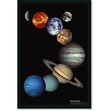 NASA Solar System Amped Art - 25.7x37.7