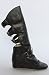 80%20 The Cody Buckle Back Hidden Wedge Boot in Black,Shoes for Women