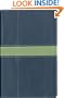NIV Thinline Bible Italian Duo-Tone Midnight Blue / Moss Green